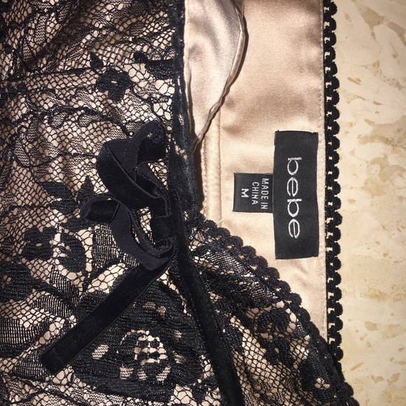 ✖️sold eBay✖️Bebe outfit top high low skirt 2 pc - Picture 6 of 8